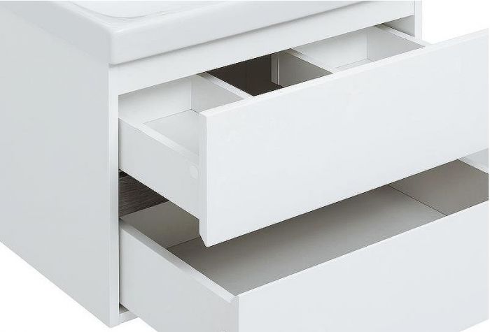 Комплект мебели для ванной Aquanet Беркли 60 258905 подвесной Белый Дуб рошелье