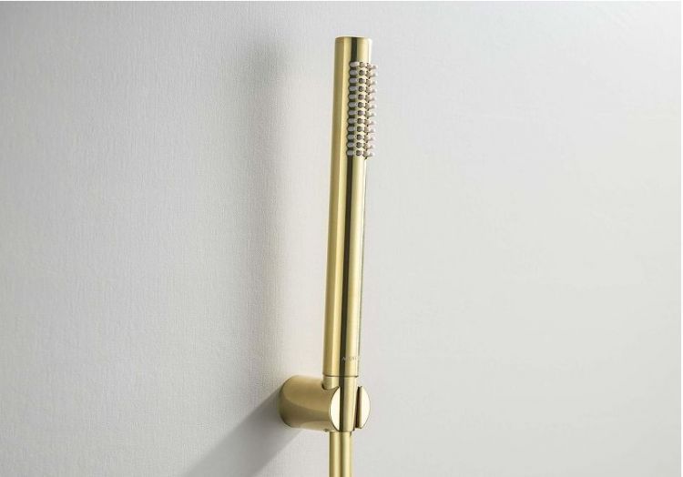 Душевой гарнитур Aquatek Европа AQ2034BG цвет Золото шлифованное Душевой гарнитур Aquatek Европа AQ2034BG цвет Золото шлифованное