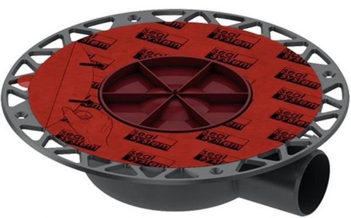 Сифон для душевого трапа Tece Drainpoint S DN50 3601401 горизонтальный для террас и балконов без декоративной решетки