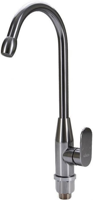 Смеситель для кухни Ekko E4062 Темно-серый