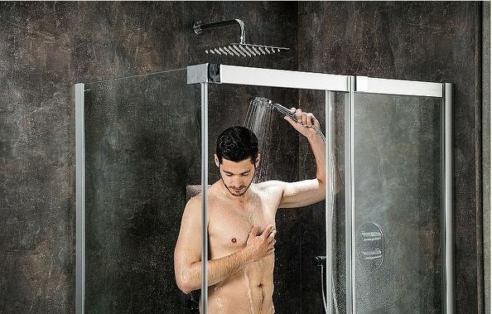 Душевой уголок Ravak Matrix MSDPS 120x80 R 0WPG4U00Z1 профиль Сатин стекло Transparent