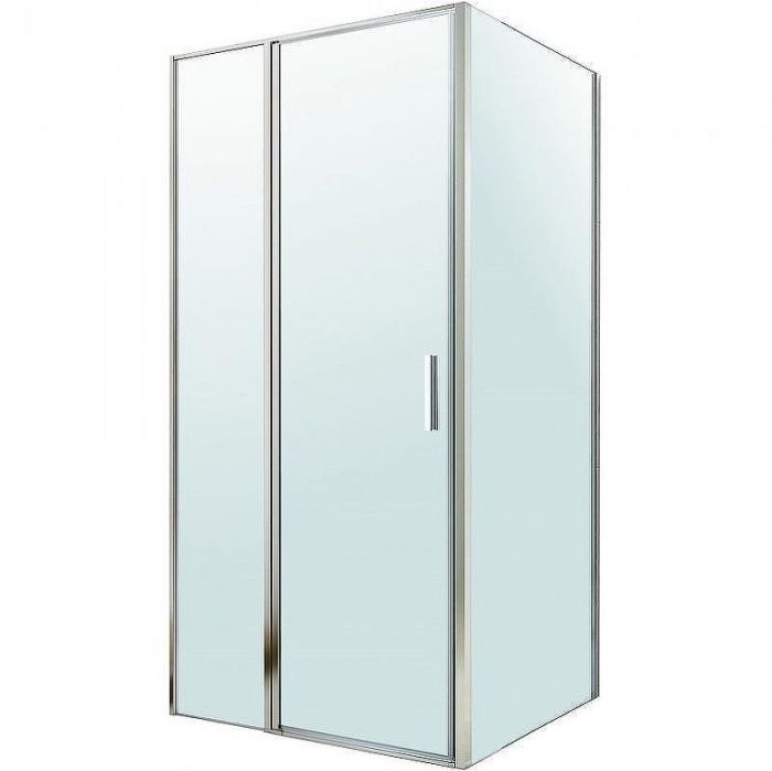 Душевой уголок Berges Legos LS-2 90х80 061039 профиль Хром стекло прозрачное