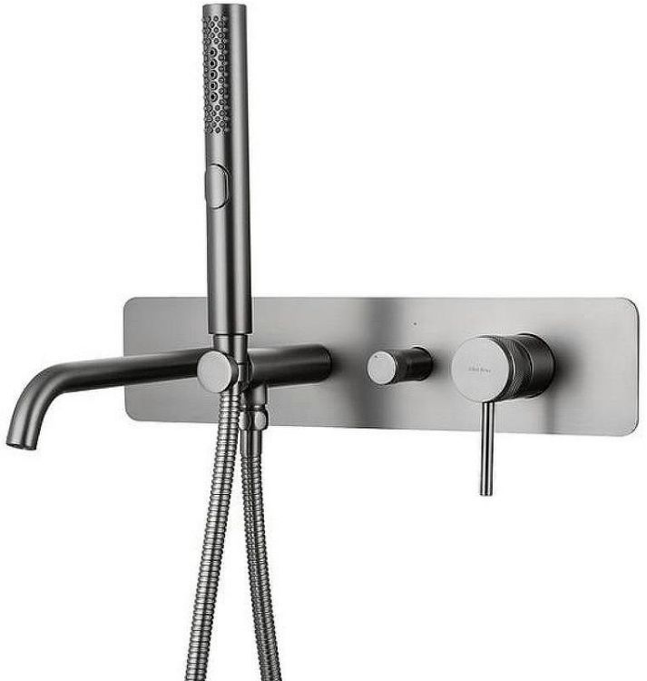 Смеситель для ванны Allen Brau Priority 5.31A05-MG Графит брашированный