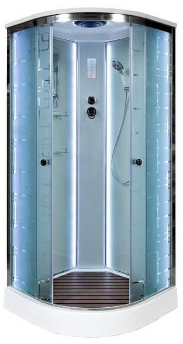 Душевая кабина Avacan 100 EM1510LED без гидромассажа