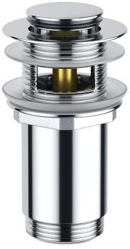 Донный клапан Wellsee Drainage System 182129000 click-clack цвет Хром